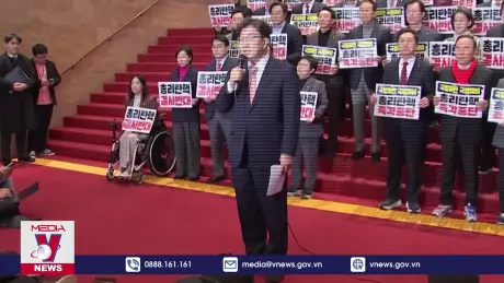 Đảng cầm quyền Hàn Quốc phản đối luận tội quyền Tổng thống