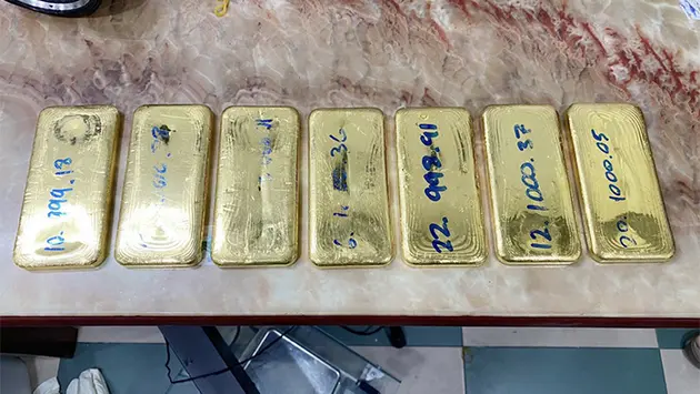 Khởi tố 2 vụ buôn lậu vàng trị giá hàng nghìn tỉ đồng