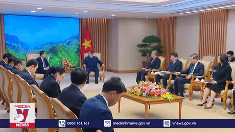 Thủ tướng Phạm Minh Chính tiếp Phó Thủ tướng Lào