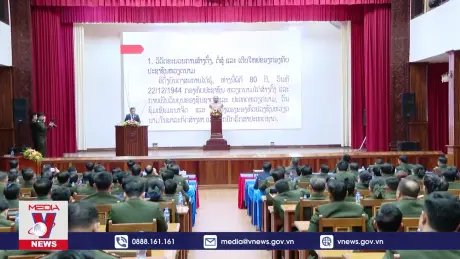 Bộ Quốc phòng Lào kỷ niệm 80 năm Ngày thành lập QDND Việt Nam