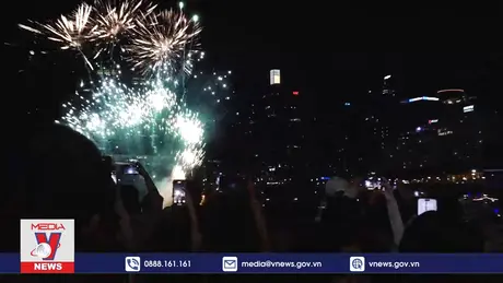 Lễ hội bắn pháo hoa chào Năm mới 2025 tại thành phố Sydney