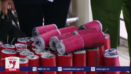 Công an Gia Lâm liên tiếp bắt giữ các vụ việc về pháo nổ