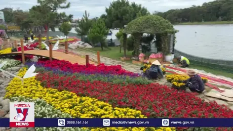 Bế mạc Festival hoa Đà Lạt, chào Năm mới 2025 