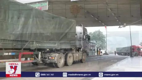 Ngày đầu năm, xuất nhập khẩu qua Lào Cai đạt trên 1,6 triệu USD