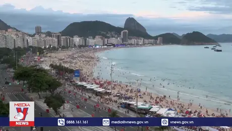 Brazil lập kỷ lục về du khách quốc tế trong năm 2024