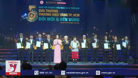 TPHCM tôn vinh 29 doanh nghiệp thương hiệu vàng
