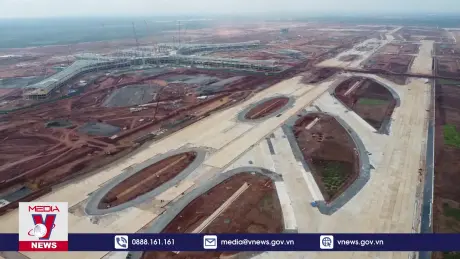 Gần 10.000 nhân lực, phương tiện thi công sân bay Long Thành