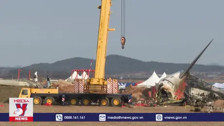 Hàn Quốc kêu gọi nhanh chóng điều tra vụ tai nạn hàng không