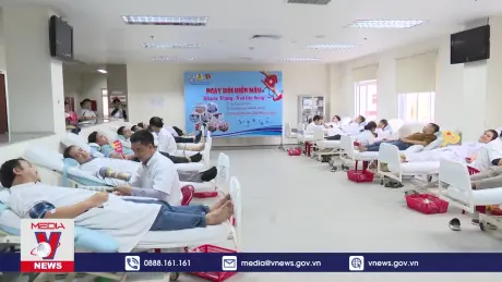 Đảm bảo nguồn dự trữ máu dịp Tết cho khu vực miền Trung