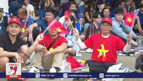 Không khí sôi động trước trận Việt Nam tái đấu Thái Lan