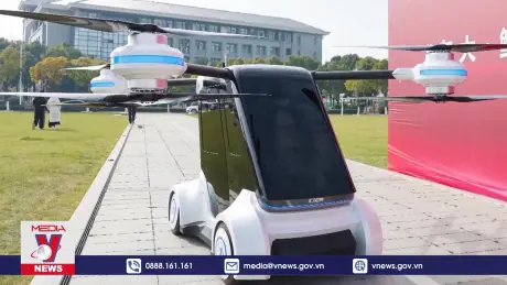 Trung Quốc trình làng xe điện bay phân tán đầu tiên