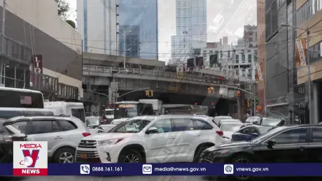 Thành phố New York thu phí tắc nghẽn giao thông