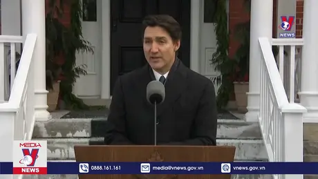 Thủ tướng Canada thông báo từ chức
