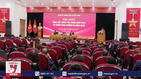 Đảng ủy Thông tấn xã Việt Nam triển khai nhiệm vụ năm 2025