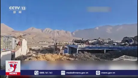 Động đất mạnh tại Tây Tạng (Trung Quốc), nhiều người thiệt mạng