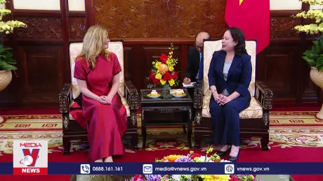 Phó Chủ tịch nước Võ Thị Ánh Xuân tiếp Trưởng đại diện UNICEF tại Việt Nam