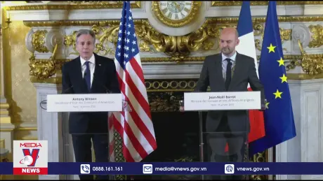 Mỹ và Pháp thảo luận nhiều vấn đề quan trọng