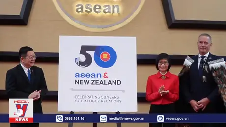 Công bố logo kỷ niệm 50 năm Quan hệ ASEAN-New Zealand