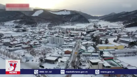 Giá lạnh kéo dài bao trùm Hàn Quốc