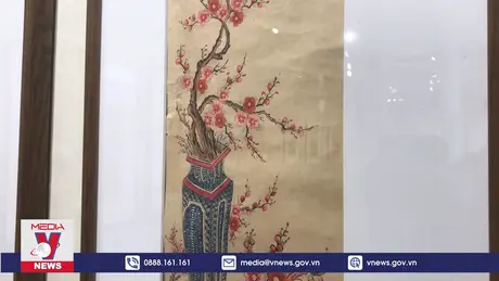 Trưng bày chuyên đề Xuân về qua bộ sưu tập Tranh DG Tứ Bình