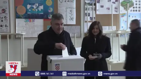 Croatia tiến hành bầu cử tổng thống vòng hai