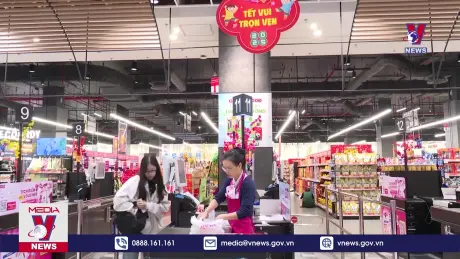 Thị trường mua sắm Tết tại Huế đang 