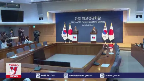 Nhật – Hàn nhất trí duy trì hợp tác ba bên với Mỹ