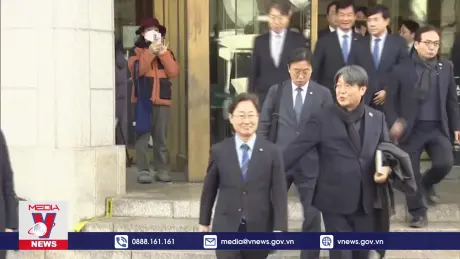 Hàn Quốc chính thức xét xử luận tội Tổng thống