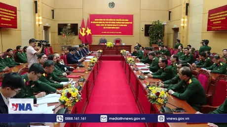 Phó Thủ tướng Nguyễn Hòa Bình thăm và làm việc với QK5