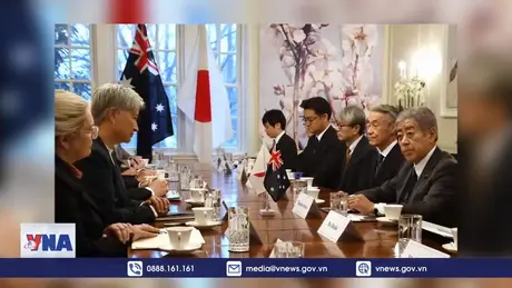 Nhật Bản - Australia cam kết thúc đẩy hợp tác nhóm Bộ tứ