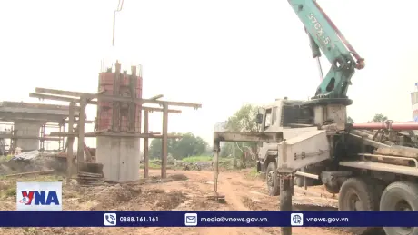 Trên công trường Vành đai 3 những ngày cận Tết