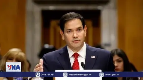 Thượng viện Mỹ phê chuẩn ông Marco Rubio làm Ngoại trưởng