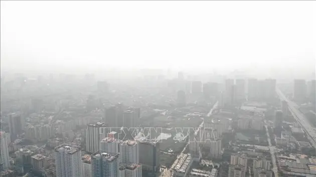 Ô nhiễm không khí bao trùm nhiều khu vực Thủ đô Hà Nội và một số địa phương