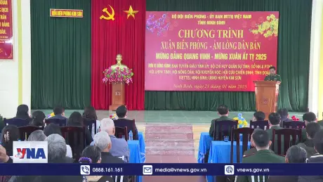 Mang Tết đến vùng biên giới biển”