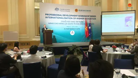 Tập huấn nâng cao năng lực quốc tế hóa giáo dục Đại học