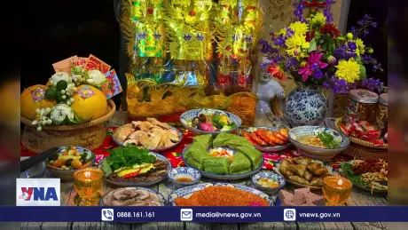 Mâm lễ chay Tết ông Công ông Táo hút khách