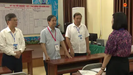 Hướng dẫn thanh tra kiểm tra kì thi tốt nghiệp