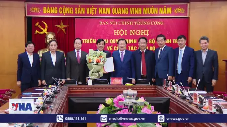 Ban Nội chính Trung ương có thêm Phó Trưởng ban