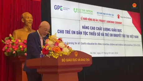 Khởi động Dự án nâng cao chất lượng giáo dục cho trẻ em dân tộc thiểu số và trẻ em khuyết tật tại Việt Nam