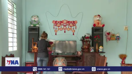 Khu dân cư biên giới vượt khó, sẵn sàng đón Tết vui tươi