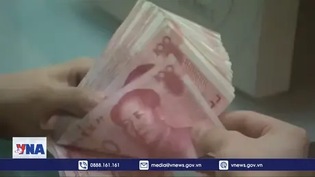 Đồng nhân dân tệ giữ vững vị trí thứ 4 trong thanh toán quốc tế