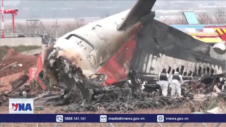 Hàn Quốc xác định nguyên nhân vụ tai nạn máy bay của hãng Jeju Air