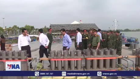 Cần Thơ sẽ bắn pháo hoa tầm cao từ sà lan 2.000 tấn