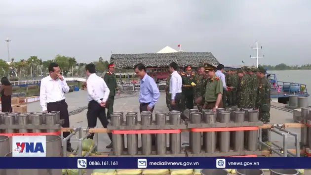 Cần Thơ sẽ bắn pháo hoa tầm cao từ sà lan 2.000 tấn