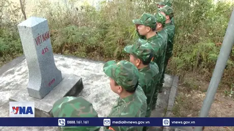 Đón xuân với người lính biên phòng