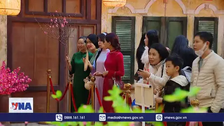 Sắc xuân Hoàng Thành Thăng Long