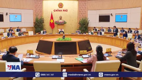 Chính phủ họp phiên thường kỳ tháng 1/2025
