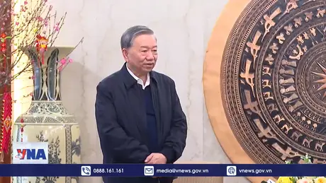 Tổng Bí thư Tô Lâm dâng hương tưởng niệm các Vua Hùng