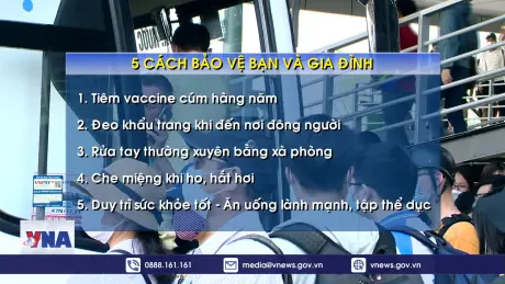 5 cách bảo vệ bản thân khỏi cúm mùa