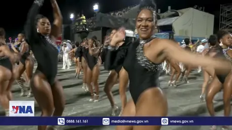 Thành phố Rio de Janeiro tưng bừng chuẩn bị cho lễ hội Carnival